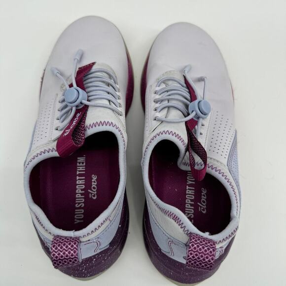 Clove Plum Amethyst Healthcare Nursing Shoes Sneakers 37 6 - Picture 6 of 7